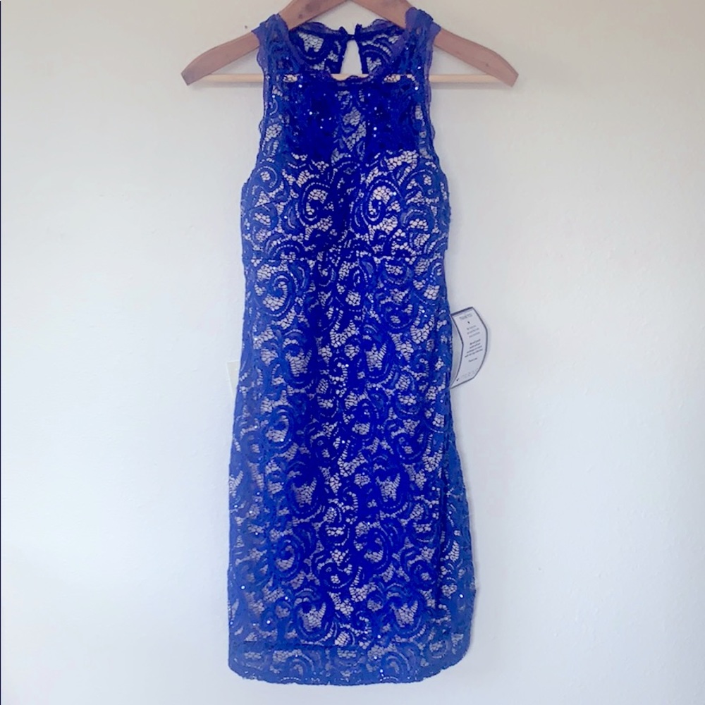 Sequin Hearts Lace Dress 13